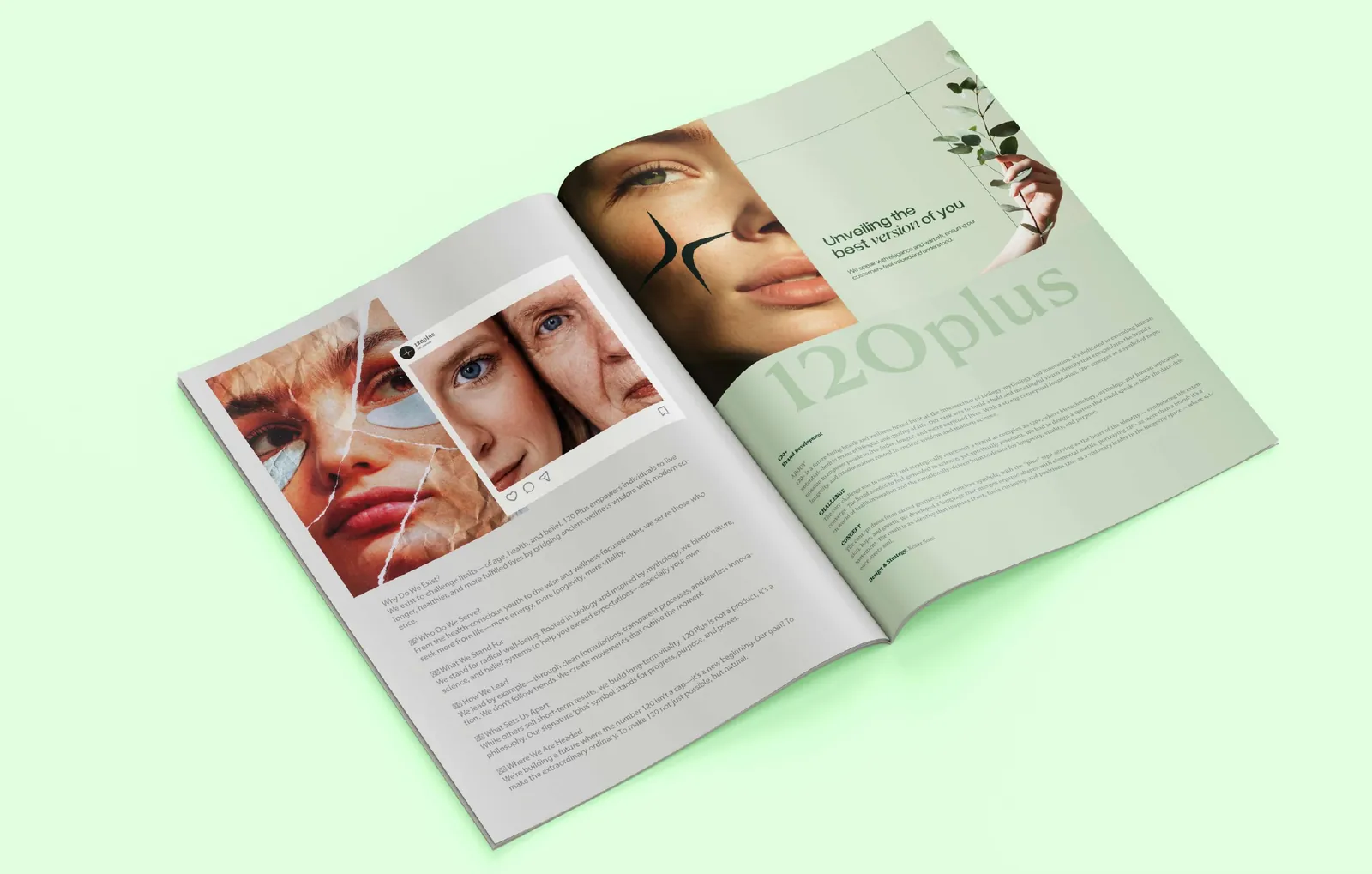 120plus — brand application 2