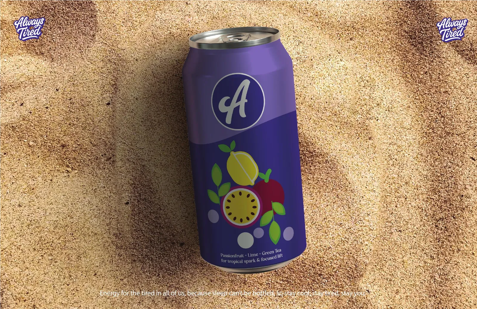 Always Tired — brand application 6