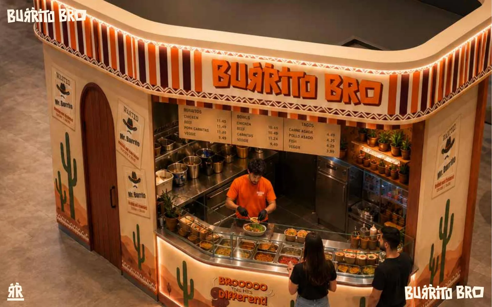 Burrito Bro — brand application 2
