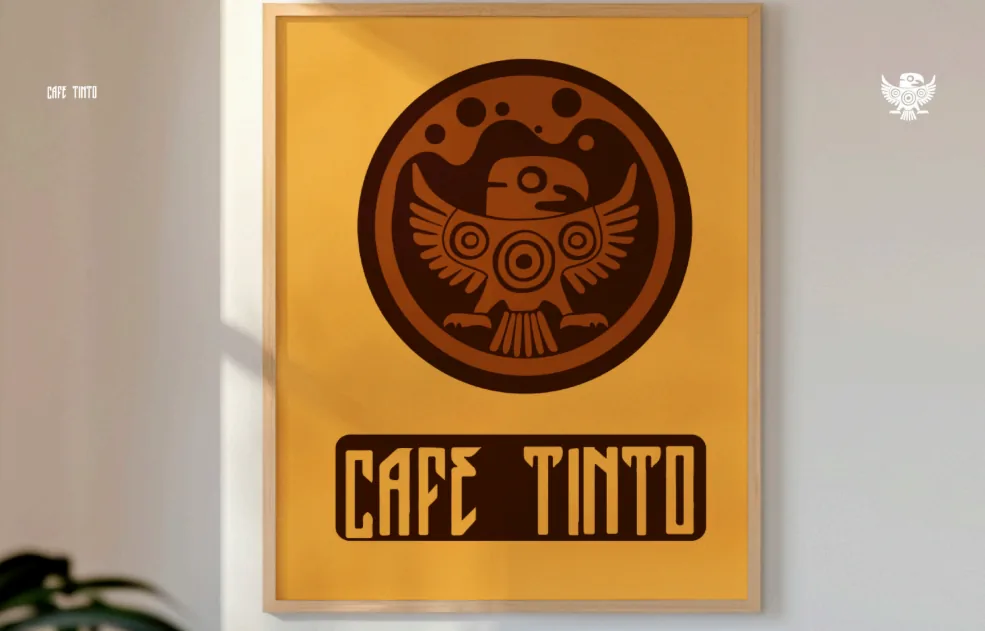 Café Tinto — branding and packaging and brand book by Kzign
