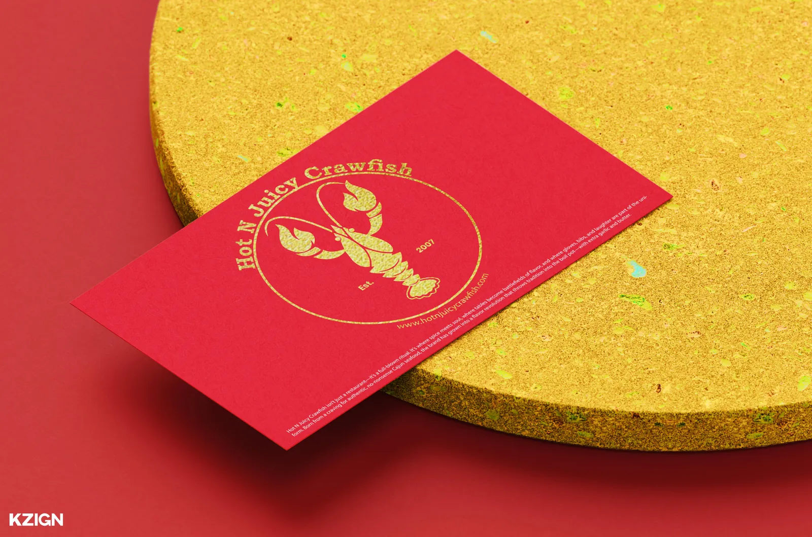 Hot N Juicy Crawfish — brand application 3