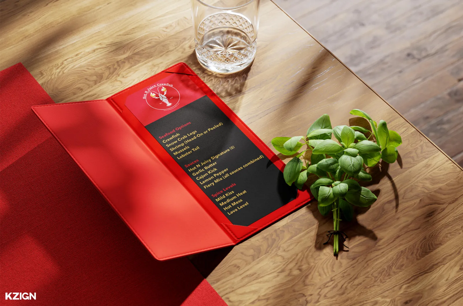 Hot N Juicy Crawfish — brand application 4