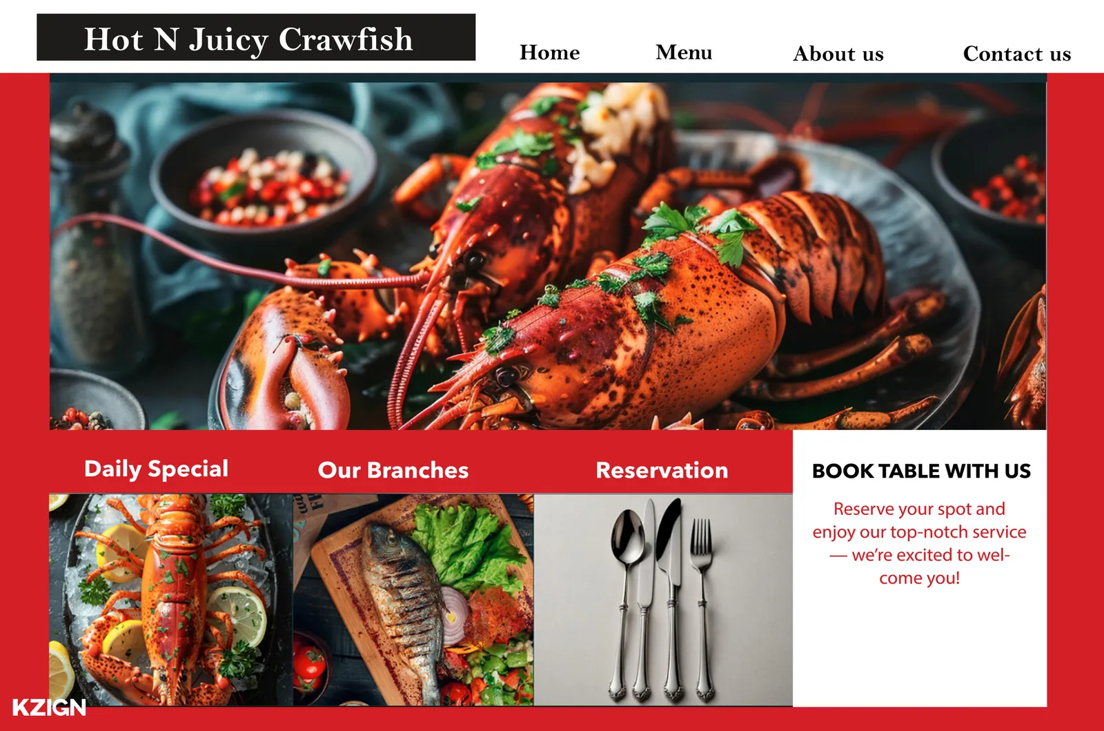 Hot N Juicy Crawfish — brand application 7