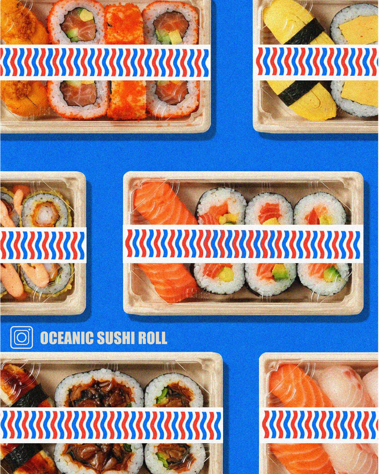 Oceanic Sushi Roll — brand application 2