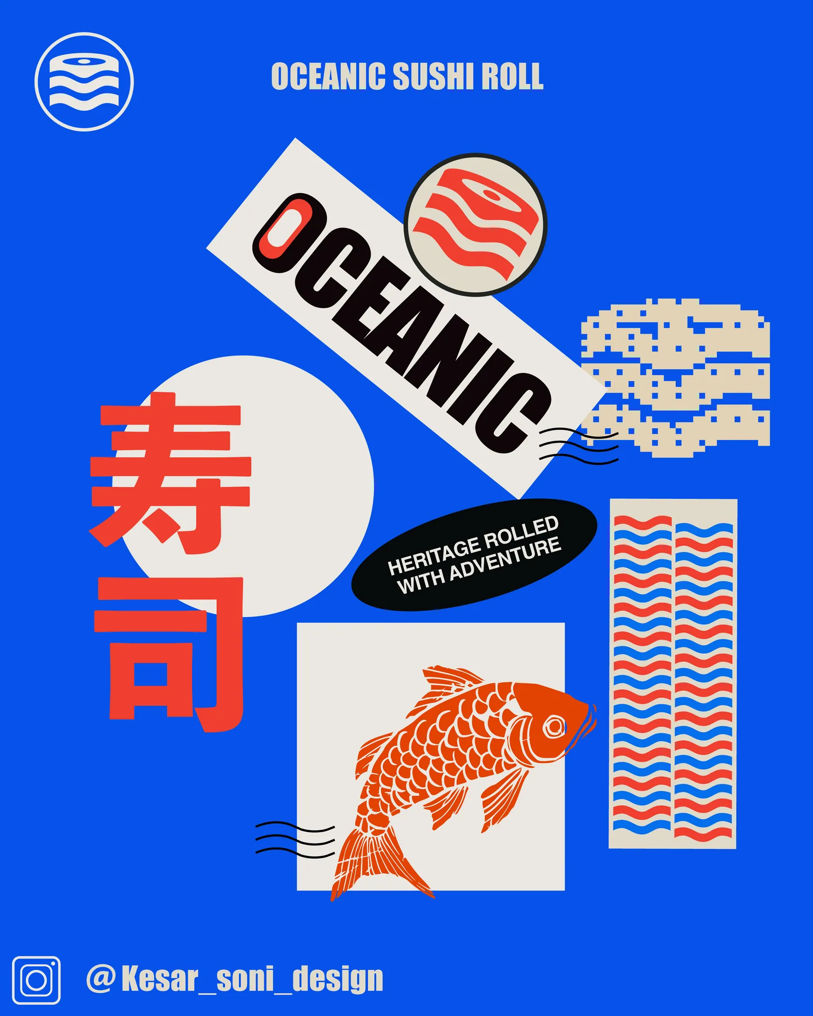 Oceanic Sushi Roll — brand application 6