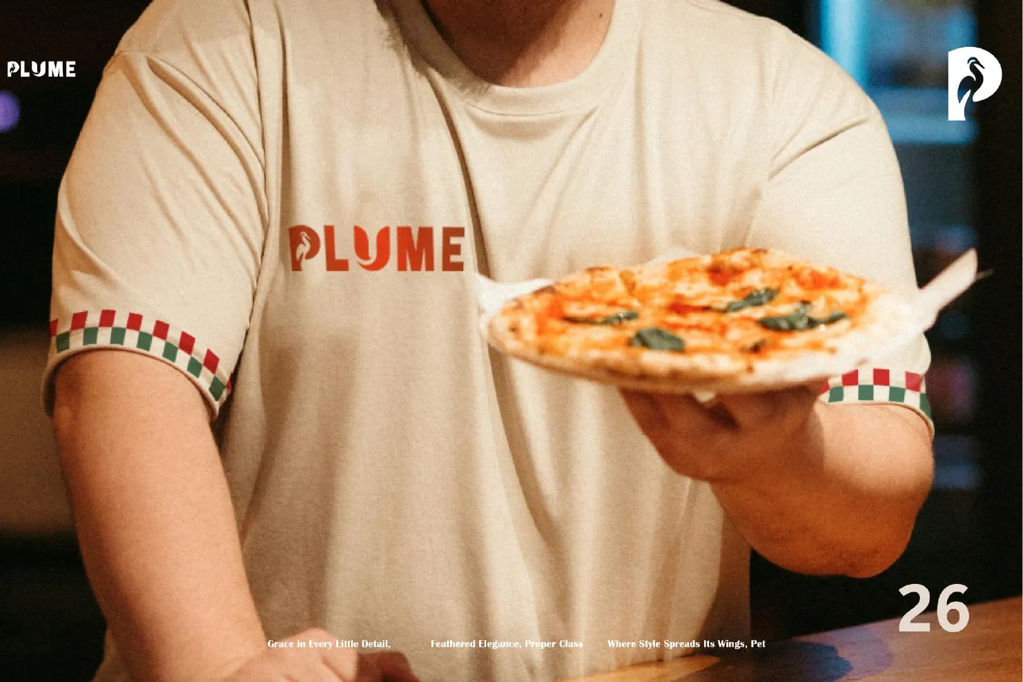 Plume Café — brand application 1