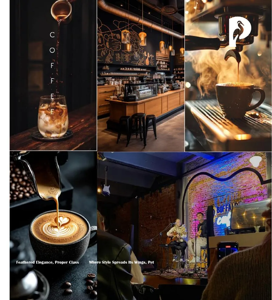Plume Café — brand application 6