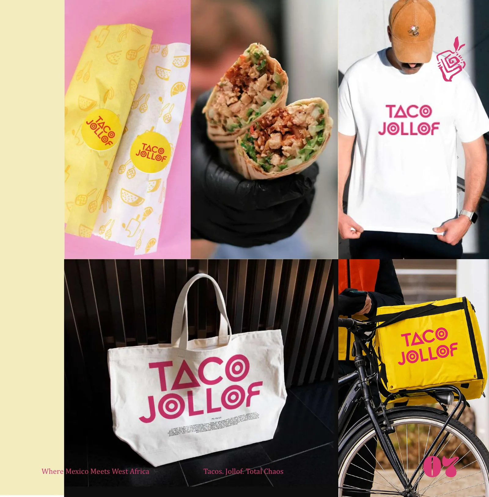 Taco Jollof — brand application 5