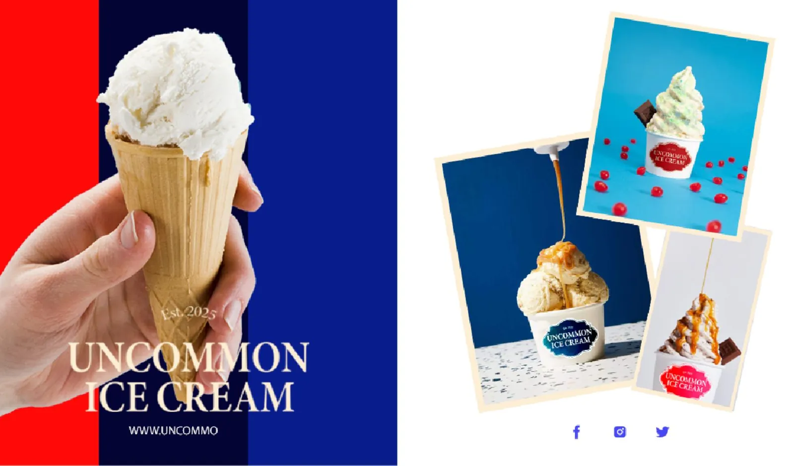 Uncommon Ice Cream — brand application 5